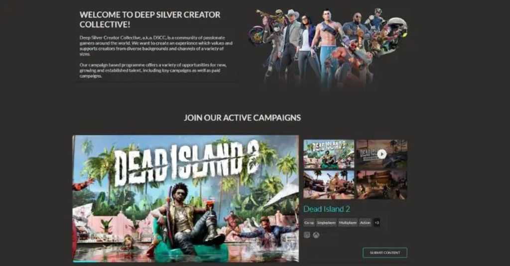 deep silver creator program